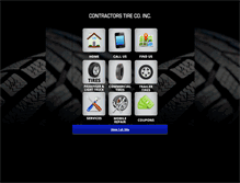 Tablet Screenshot of contractorstire.com